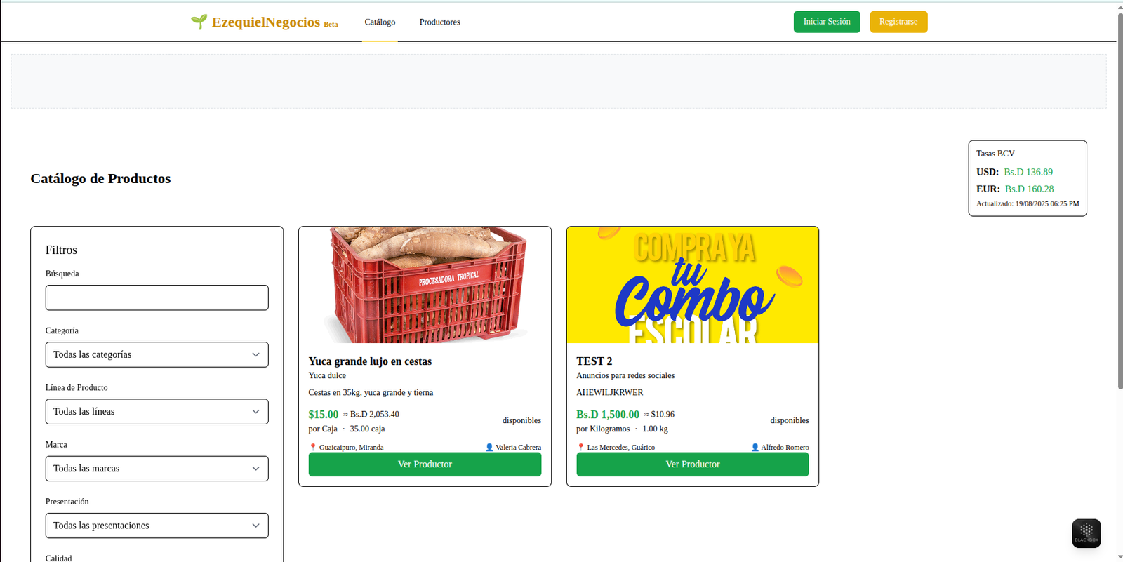 Tienda Profesional - Vista previa